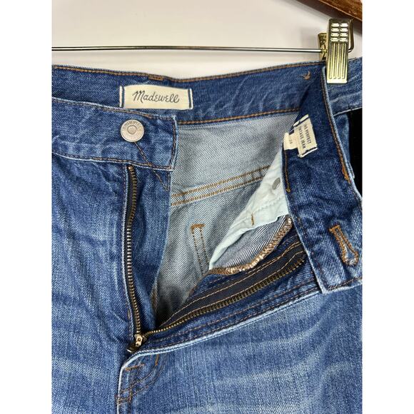 Madewell Blue Straight Leg Jeans - Picture 11 of 14